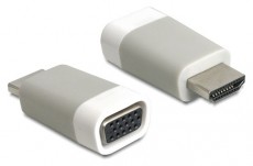 Delock 65472 HDMI-A apa > VGA anya adapter Tv kiegészítők - Kábel / csatlakozó - Csatlakozó / elosztó / átalakító - 387662