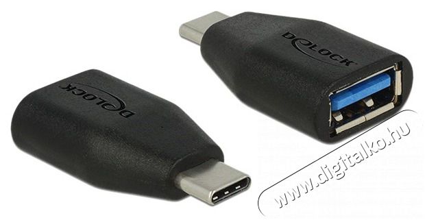 Delock 65519 Super High Speed USB 10 Gbps (USB 3.1 Gen 2) USB C típus > USB 3.1 A adapter Iroda és számítástechnika - Egyéb számítástechnikai termék - 387959