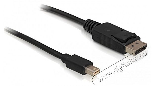 Delock 82698 1 méter mini Displayport apa > Displayport apa kábel Tv kiegészítők - Kábel / csatlakozó - Mini DisplayPort kábel - 387472