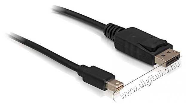 Delock Mini Displayport - Displayport kábel 1,8m Tv kiegészítők - Kábel / csatlakozó - Mini DisplayPort kábel - 387469