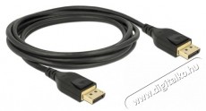 Delock 85660 2m/60Hz/DP/8K/DisplayPort kábel Tv kiegészítők - Kábel / csatlakozó - Csatlakozó / elosztó / átalakító - 387202