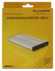 Delock 42486 USB 3.0 2.5”-os külső ház SATA HDD-khez Egyéb - Nem forgalmazzuk ! - 386150