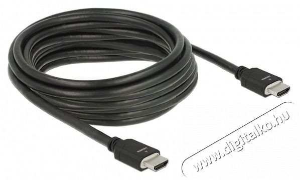 Delock 85296 5m/60Hz/48 Gbps/8K/nagy sebességű HDMI kábel Tv kiegészítők - Kábel / csatlakozó - Hdmi kábel - 398255