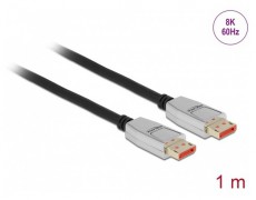 Delock 87040 1m DisplayPort 8K 60Hz kábel Tv kiegészítők - Kábel / csatlakozó - Mini DisplayPort kábel - 398254