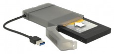 Delock DL62742 2,5" külső SATA HDD ház USB 3.0-mal Iroda és számítástechnika - Egyéb számítástechnikai termék - 398283