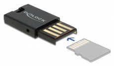 Delock 91603 Micro SD memóriakártyákhoz USB 2.0 kártyaolvasó Memória kártya / Pendrive - MicroSD / MicroSDHC kártya - 398732