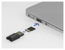 Delock 91603 Micro SD memóriakártyákhoz USB 2.0 kártyaolvasó Memória kártya / Pendrive - MicroSD / MicroSDHC kártya - 398732