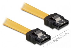 Delock 82477 SATA sárga egyenes/egyenes csatl. (fémlappal) 50 cm összekötő kábel Iroda és számítástechnika - Egyéb számítástechnikai termék - 387944