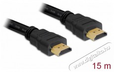 Delock 82710 15 m High Speed HDMI kábel Ethernettel Iroda és számítástechnika - Egyéb számítástechnikai termék - 387866