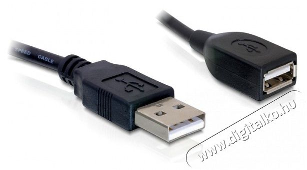 Delock 82457 USB 2.0 A-A 15cm apa-anya hosszabbítókábel Iroda és számítástechnika - Egyéb számítástechnikai termék - 387954