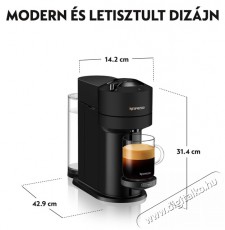Delonghi Nespresso ENV 120.BM Vertuo matt fekete kapszulás kávéfőző Konyhai termékek - Kávéfőző / kávéörlő / kiegészítő - Kapszulás / podos kávéfőző - 385242