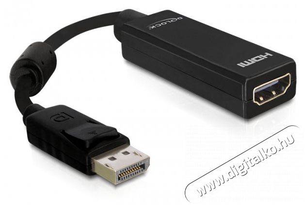 Delock Adapter Displayport apa > HDMI anya Iroda és számítástechnika - Egyéb számítástechnikai termék - 387933