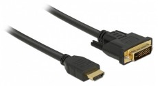 Delock 85654 HDMI - DVI 24+1 kétirányú 2m kábel Tv kiegészítők - Kábel / csatlakozó - DVI-Hdmi kábel - 406124