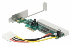 Delock 90062 1xPCI 32 Bit 5V ASM1083 chipsetes PCI Express x1 kártya Iroda és számítástechnika - Egyéb számítástechnikai termék - 408048