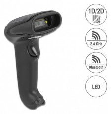 Delock 90562 1D/2D 2,4GHz/Bt/USB vonalkódolvasó Iroda és számítástechnika - Egyéb számítástechnikai termék - 407201