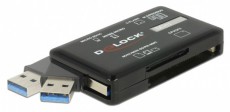 Delock 91758 CF/SD/Micro SD/MS/M2/xD memóriakártyákhoz USB 3.2 kártyaolvasó Iroda és számítástechnika - Egyéb számítástechnikai termék - 407032