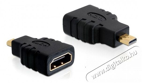 Delock 65242 High Speed HDMI - micro D  Tv kiegészítők - Kábel / csatlakozó - Csatlakozó / elosztó / átalakító - 410228