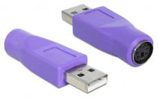 Delock 65461 PS/2 anya > USB-A apa adapter Tv kiegészítők - Kábel / csatlakozó - Csatlakozó / elosztó / átalakító - 410442