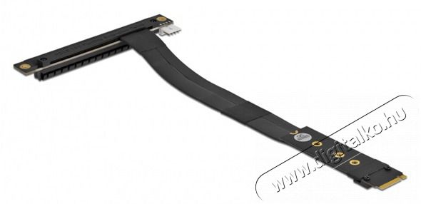 Delock 64134 M.2 M-key - PCIe x16 NVMe 20cm-es hajl&iacute;tott k&aacute;bel adapter Iroda &eacute;s sz&aacute;m&iacute;t&aacute;stechnika - Egy&eacute;b sz&aacute;m&iacute;t&aacute;stechnikai term&eacute;k - 445174