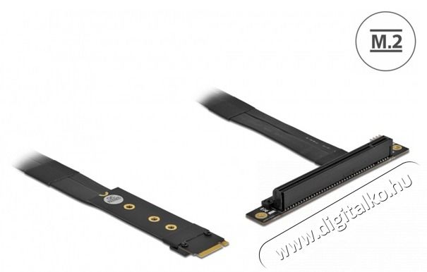Delock 64134 M.2 M-key - PCIe x16 NVMe 20cm-es hajl&iacute;tott k&aacute;bel adapter Iroda &eacute;s sz&aacute;m&iacute;t&aacute;stechnika - Egy&eacute;b sz&aacute;m&iacute;t&aacute;stechnikai term&eacute;k - 445174