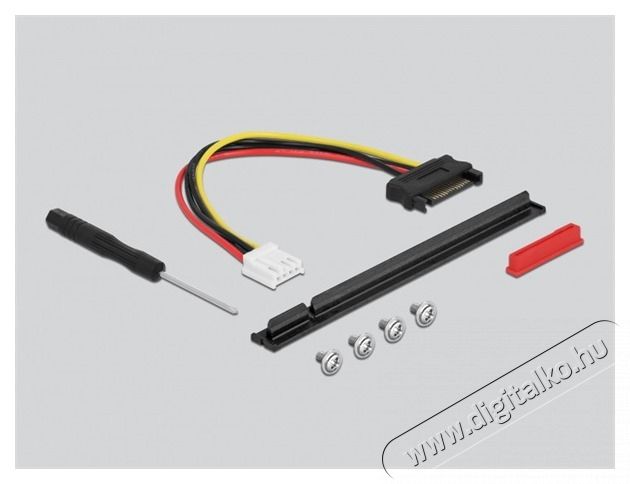 Delock 64134 M.2 M-key - PCIe x16 NVMe 20cm-es hajl&iacute;tott k&aacute;bel adapter Iroda &eacute;s sz&aacute;m&iacute;t&aacute;stechnika - Egy&eacute;b sz&aacute;m&iacute;t&aacute;stechnikai term&eacute;k - 445174