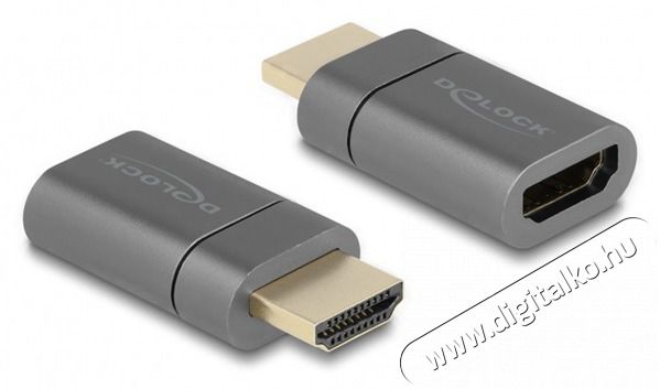 Delock 66684 HDMI apa - anya 8K 60Hz mágneses adapter Tv kiegészítők - Fali tartó / konzol - Kiegészítő / adapter - 445430