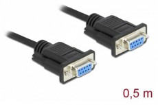 Delock 87308 50cm RS-232 D-Sub 9 anya - anya soros kábel Iroda és számítástechnika - Számítógép tartozék - Vga monitor kábel - 446677