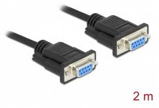 Delock 87785 2m RS-232 D-Sub 9 anya - anya CTS/RTS auto soros kábel Iroda és számítástechnika - Egyéb számítástechnikai termék - 446982