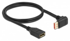 Delock 87087 1m DisplayPort 8K 60Hz anya egyenes - apa 90°-ban lefelé hajlított kábel Iroda és számítástechnika - Egyéb számítástechnikai termék - 448044