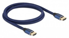 Delock 85446 1m Ultra nagy sebességű HDMI 48Gbps 8K 60Hz kék kábel Tv kiegészítők - Kábel / csatlakozó - Hdmi kábel - 452595