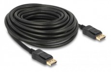 Delock 84862 10m DisplayPort apa-apa 4K 60Hz fekete kábel Tv kiegészítők - Kábel / csatlakozó - Mini DisplayPort kábel - 462190