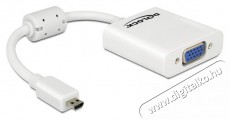 Delock 65347 HDMI-micro D apa VGA anya adapter Fotó-Videó kiegészítők - Objektív kiegészítő - Adapter - 465090
