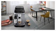 Delonghi Magnifica Evo ECAM 290.61.SB Automata eszpressz&oacute; k&aacute;v&eacute;főző, 1450W, 1.8l, 15bar, Tejtart&aacute;ly, LatteCrema rendszer, 13 fokozat&uacute; dar&aacute;l&oacute;, Fekete/Ez&uuml;st Konyhai term&eacute;kek - K&aacute;v&eacute;főző / k&aacute;v&eacute;&ouml;rlő / kieg&eacute;sz&iacute;tő - Automata k&aacute;v&eacute;főző - 495708