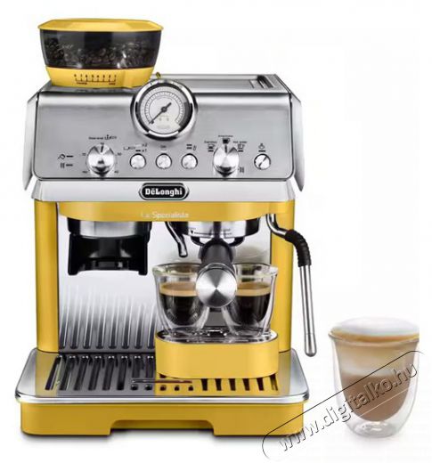 Delonghi EC9155.YE sárga espresso kávéfőző Konyhai termékek - Kávéfőző / kávéörlő / kiegészítő - Presszó kávéfőző - 496817