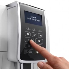 Delonghi ECAM 350.35.W Dinamica automata kávéfőző - Bemutató darab Konyhai termékek - Kávéfőző / kávéörlő / kiegészítő - Automata kávéfőző - 499491