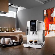 Delonghi ECAM 350.35.W Dinamica automata kávéfőző - Bemutató darab Konyhai termékek - Kávéfőző / kávéörlő / kiegészítő - Automata kávéfőző - 499491