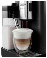 Delonghi EXAM440.55.B Rivelia Onyx Black Automata kávéfőző Konyhai termékek - Kávéfőző / kávéörlő / kiegészítő - Automata kávéfőző - 500917