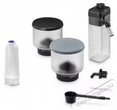 Delonghi EXAM440.55.B Rivelia Onyx Black Automata kávéfőző Konyhai termékek - Kávéfőző / kávéörlő / kiegészítő - Automata kávéfőző - 500917