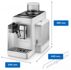 Delonghi EXAM440.55.W Rivelia Arctic White Automata kávéfőző Konyhai termékek - Kávéfőző / kávéörlő / kiegészítő - Automata kávéfőző - 500918