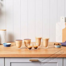 Delonghi DLSC310 2db Espresso üvegpohár (90ml) Konyhai termékek - Kávéfőző / kávéörlő / kiegészítő - Kávés pohár / csésze - 500998
