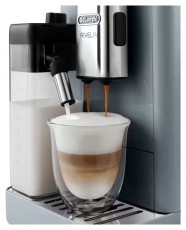 Delonghi Rivelia EXAM440.55.G LatteCrema grafitszürke automata tejtartályos kávéfőző Konyhai termékek - Kávéfőző / kávéörlő / kiegészítő - Automata kávéfőző - 501507
