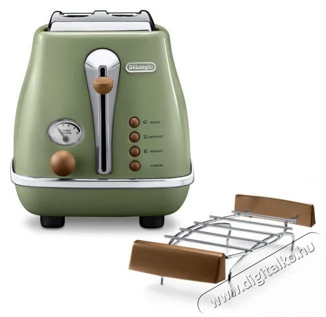 Delonghi CTOV 2103 GR Konyhai term&eacute;kek - Konyhai kisg&eacute;p (s&uuml;t&eacute;s / főz&eacute;s / hűt&eacute;s / &eacute;telk&eacute;sz&iacute;t&eacute;s) - Keny&eacute;rpir&iacute;t&oacute; - 504727