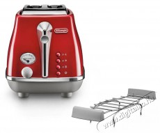 Delonghi Icona Capitals CTOC2103.R Konyhai termékek - Konyhai kisgép (sütés / főzés / hűtés / ételkészítés) - Kenyérpirító - 504728