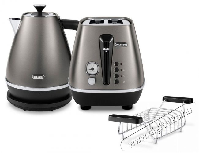 Delonghi Distinta Titanium Breakfast Collection (KBIN2001. TB & CTIN2103. TB) Újdonságok - Új termékek - 513039