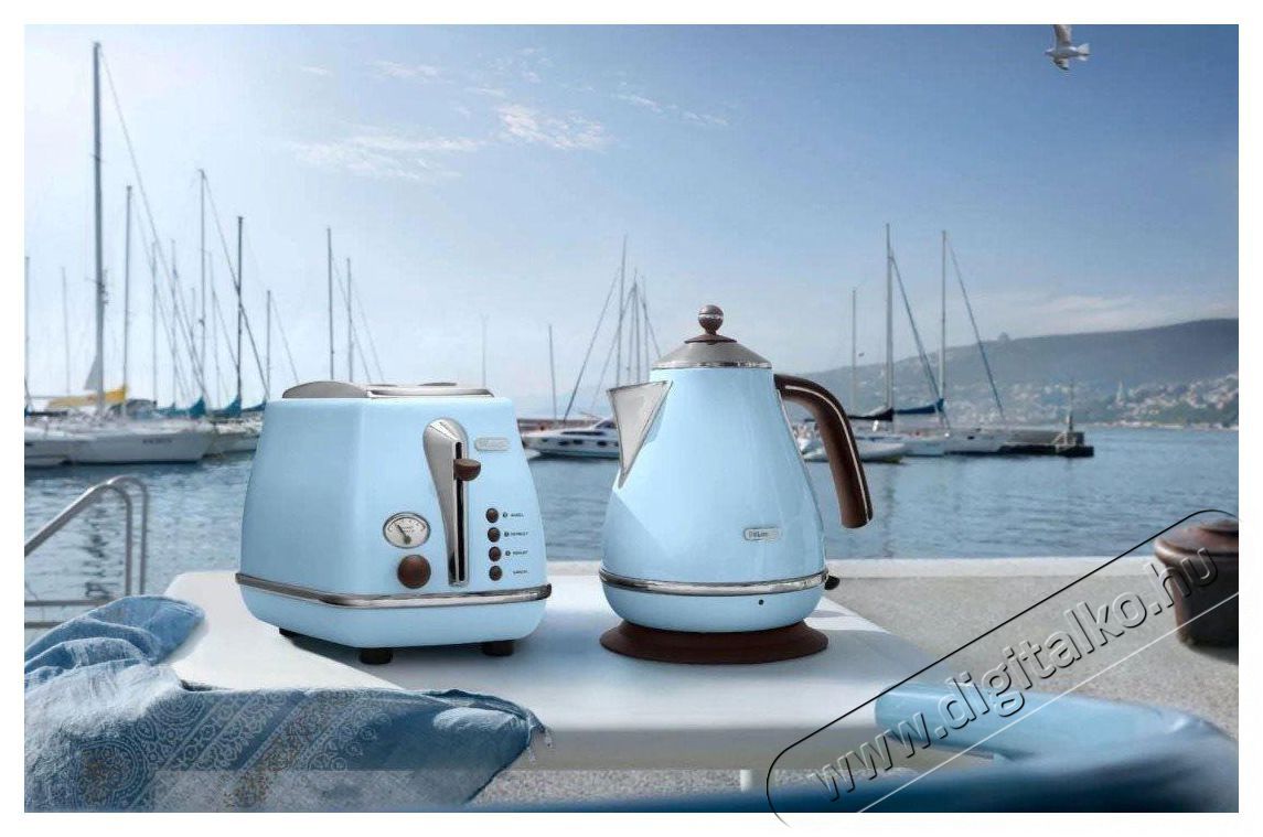 Delonghi Icona Vintage KBOV2001.AZ + CTOV2103.AZ - kék Konyhai termékek - Konyhai eszköz - Készlet / szett - 513044