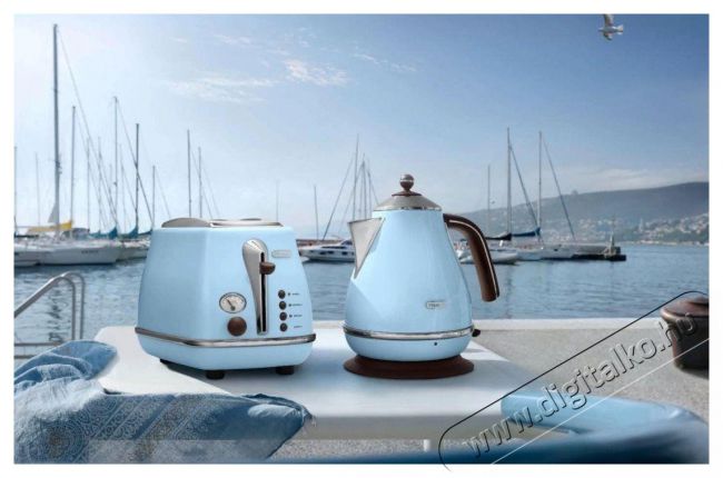Delonghi Icona Vintage KBOV2001.AZ + CTOV2103.AZ - kék Konyhai termékek - Konyhai eszköz - Készlet / szett - 513044
