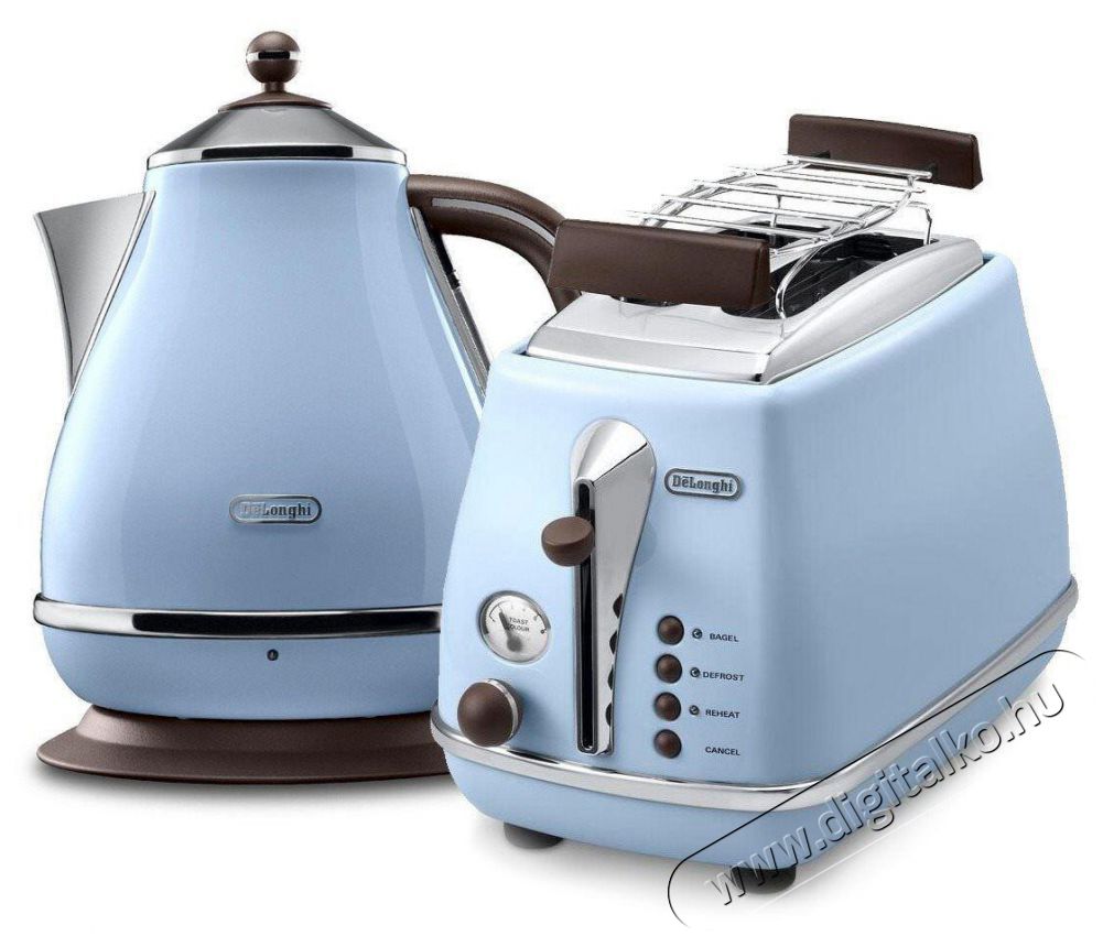 Delonghi Icona Vintage KBOV2001.AZ + CTOV2103.AZ - kék Konyhai termékek - Konyhai eszköz - Készlet / szett - 513044