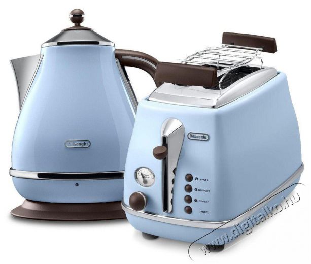 Delonghi Icona Vintage KBOV2001.AZ + CTOV2103.AZ - kék Konyhai termékek - Konyhai eszköz - Készlet / szett - 513044