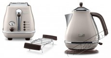 Delonghi Icona Vintage Reggeliző kollekció - bézs (KBOV2001.BG & CTOV2103.BG) - Újdonságok - Új termékek - 513037