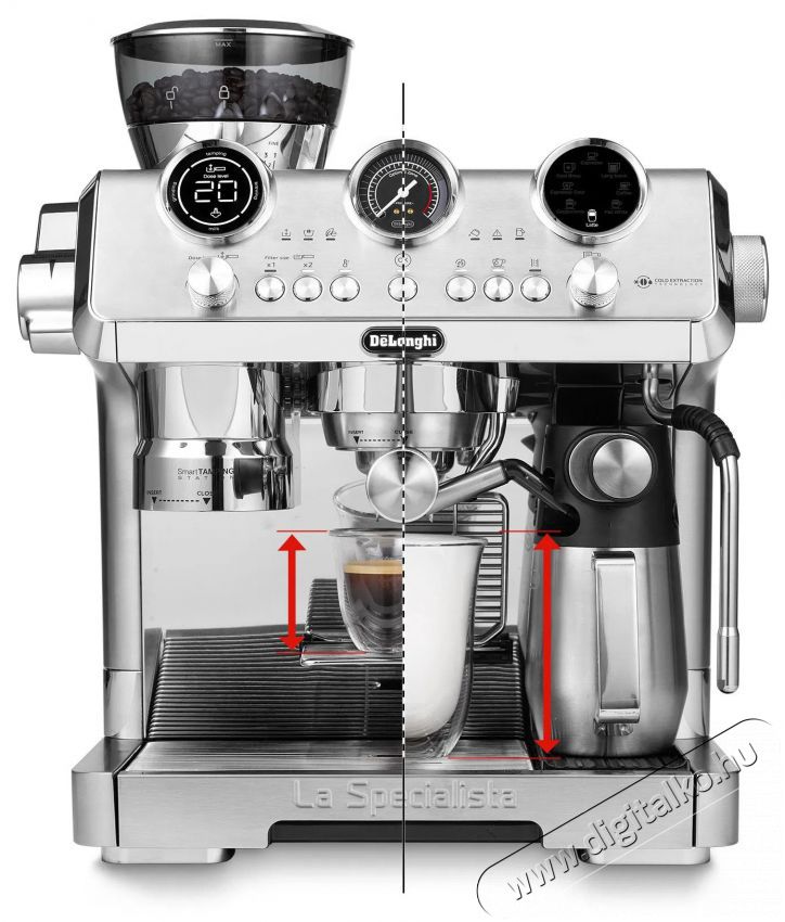Delonghi La Specialista Maestro EC 9885. M Konyhai termékek - Kávéfőző / kávéörlő / kiegészítő - Presszó kávéfőző - 512667